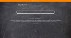 Desktop Screenshot of despots.com